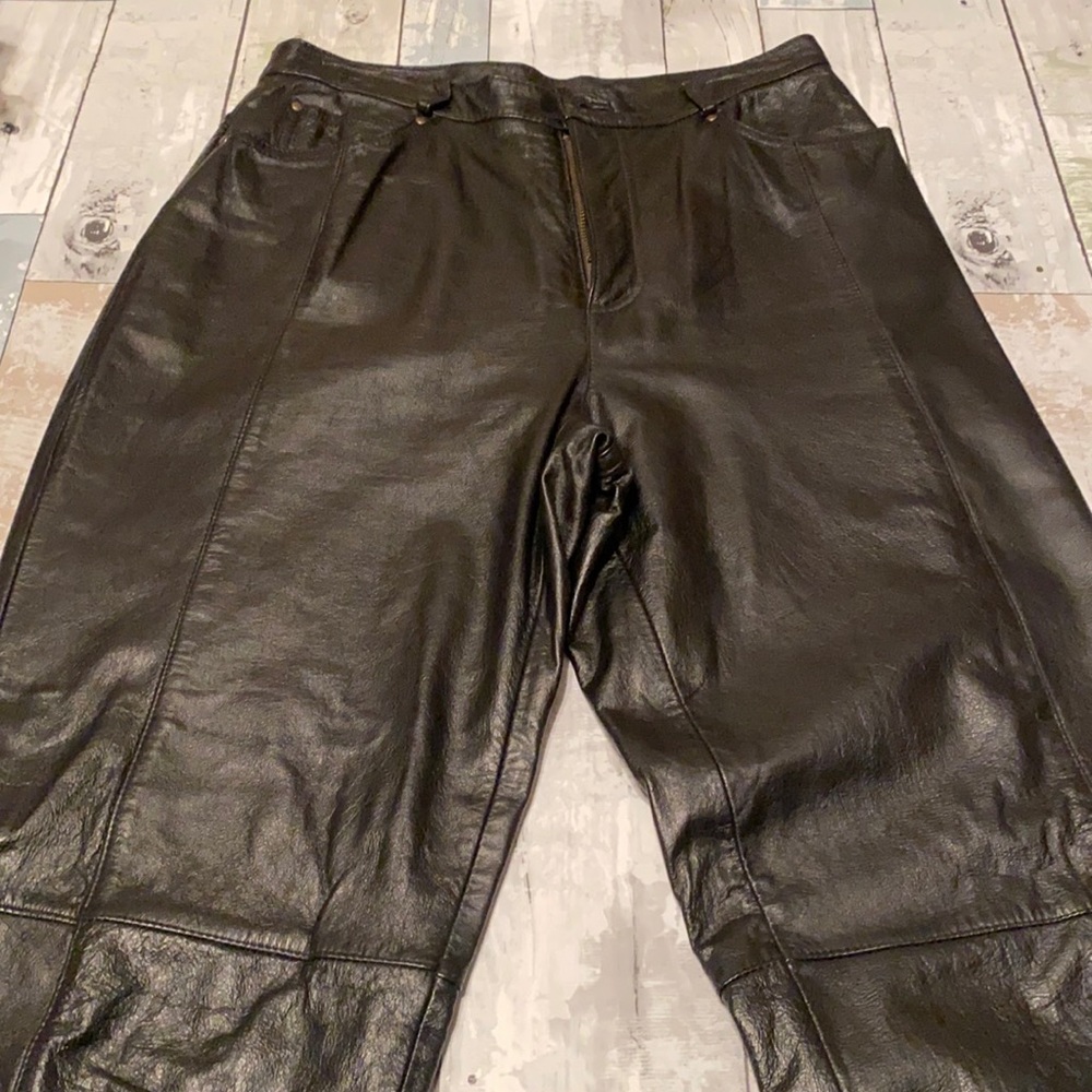Reflections 100% Leather Pants